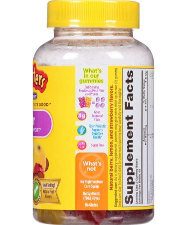 Lil Critters Fiber Digestive Support Gummies - Natural Fruit Flavor, 90 Count - Buy Online on GoSupps.com