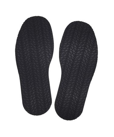KANEIJI Shoe replacement rubber full out sole 4mm thickness  one pair (Black)