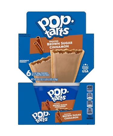 Pop-Tarts Frosted Brown Sugar Cinnamon 144ct - Breakfast Foods & Kids Snacks - Buy Online on GoSupps.com
