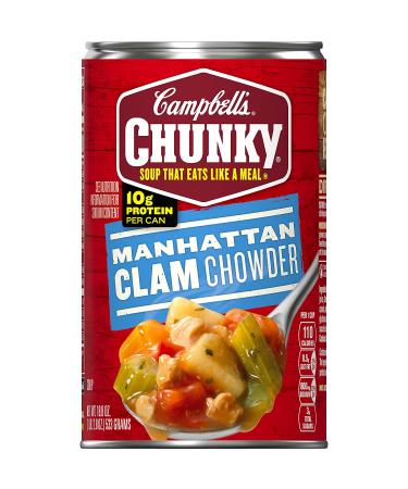 Campbell's Chunky Soup  Manhattan Clam Chowder  18.8 Ounce Can (Pack of 12) - Buy Online on GoSupps.com