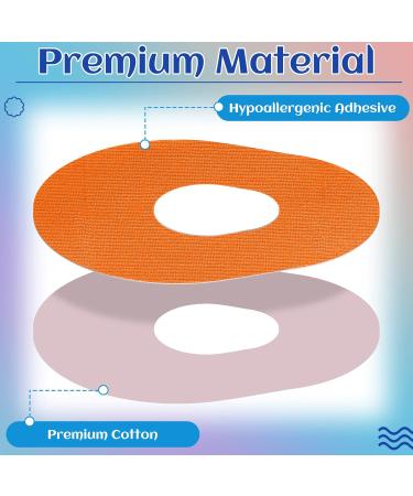 TrelaCo 48 Pack Adhesive Patches - Compatible with G7 CGM Sensor Sweatproof Latex-Free Breathable Bandages in Vibrant Colors - Buy Online on GoSupps.com