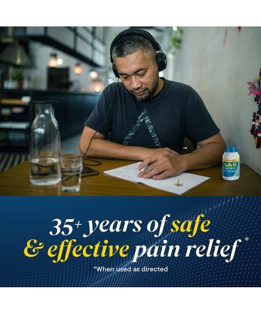 Advil Liqui-Gels Minis 200mg Pain Reliever & Fever Reducer - 200 Capsules - Buy Online on GoSupps.com