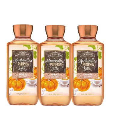 Buy Bath & Body Works Marshmallow Pumpkin Latte Shower Gel - 10 oz Set of 3 | International Shipping Available - Buy Online on GoSupps.com