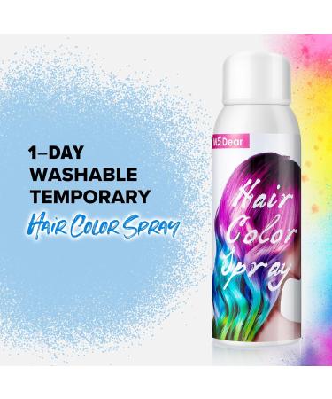 Blue Hair Spray Dye | Temporary Spray-On Color | 1-Day Washable 100ML for Cosplay & Festival - Buy Online on GoSupps.com