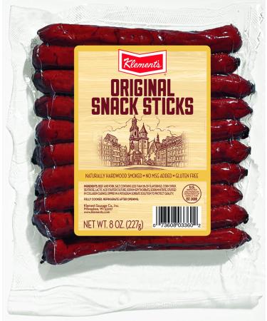 Klement's Original Snack Sticks, 8 Ounce