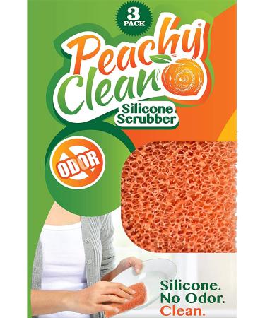 Peachy Clean Kitchen Scrubber 3pk - Peach Fragrance - Buy Online on GoSupps.com