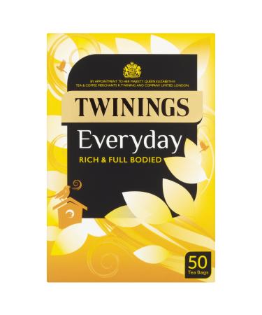 Twinings Everyday Tea Bags Lot de 50 sachets de th