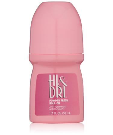 Revlon Hi & Dri Roll-On Anti-Perspirant Powder Fresh  1.7 Ounce Powder Fresh 1.7 Fl Oz (Pack of 1)