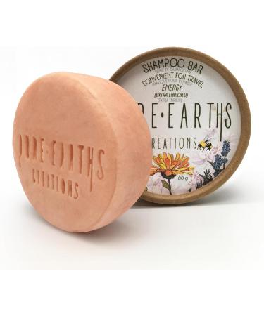 Pure Earths Creations Shampoo Bar - Energy (With Travel Case) - Buy Online on GoSupps.com