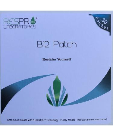 Respro Labs High Potency B12 Energy Patch - 30 Patches