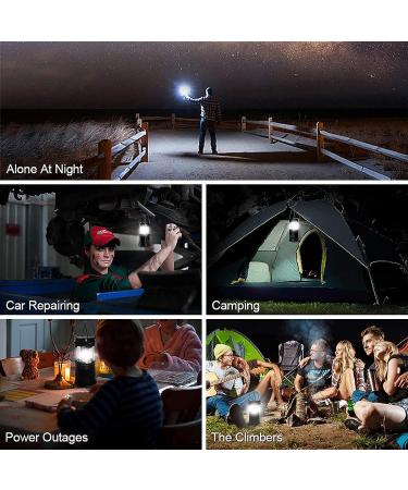 Camping Lantern 4 Pack - Brightness Adjustable LED Lights for Camping, Emergency, Hiking - Collapsible & Waterproof - Ideal for Power Outages & Hurricanes - Buy Online on GoSupps.com
