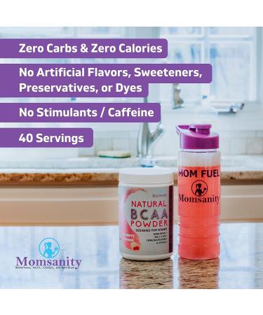 Women's BCAA Powder Preworkout - Sweetened Naturally with Stevia, Erythritol & Monk Fruit - 40 Servings + Free Recipe Guide (Cherry Lime) - Buy Online on GoSupps.com