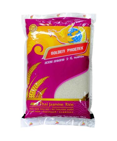 Golden Phoenix Pure Jasmine Rice (100% Thai Jasmine), 10 Pound