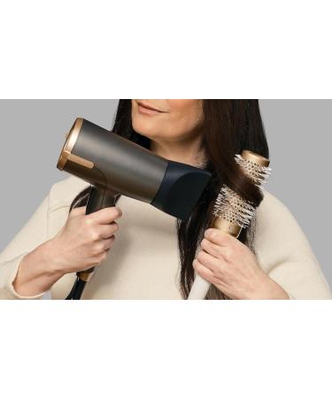 Remington D6077 Hair Dryer 120 km/h Powerful Air Flow 4 Attachments & 8 Settings for Quick Styling - Buy Online on GoSupps.com