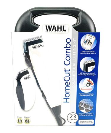 Wahl HomeCut Combo 23 Piece Complete Haircutting Kit