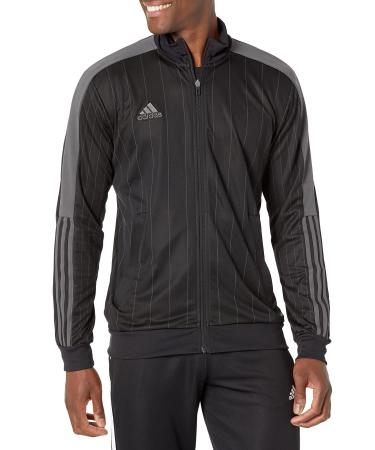 adidas Men's Tiro Track Jacket 3X-Large Black/Gold