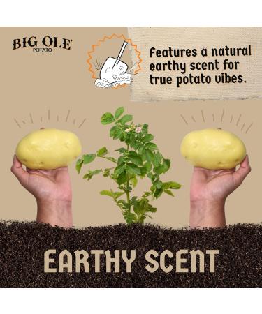 Big Ole Potato Gift Soap & Exfoliating Scrub - Funny Gag Gift for Men & Women - Unique Potato Shaped Soap for Birthdays Office Gifts & Christmas - Buy Online on GoSupps.com