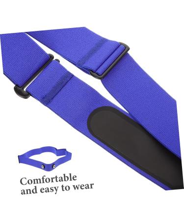 UNOMOR Heart Rate Monitor Chest Strap - Sport Frequency Tape Tool - Adjustable Blue 17.00x0.10cm - Buy Online on GoSupps.com