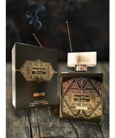 King of Oud Pour Homme Eau de Toilette 3.4 Fl. Oz. Leather Woody fragrance for Men. - Buy Online on GoSupps.com