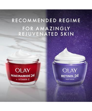 Olay Niacinamide 24 + Vitamin E Moisturiser Day Cream With 99 Percent Pure Niacinamide and Vitamin E 50ml - Buy Online on GoSupps.com