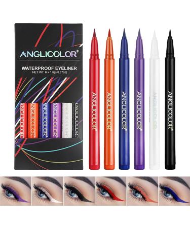 Waterproof Eyeliner Waterproof Cruelty- Eyeliner with Liquid Women Eye Makeup Accessories for Halloween Stage Performance Gathering Dating Traveling - Buy Online on GoSupps.com