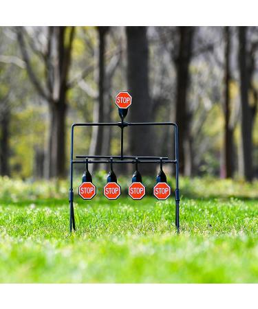 KNINE OUTDOORS Go and Stop Sign Resetting Target for Air Gun, Pellet, BB Gun, Rimfire - .22 .177 Caliber - Buy Online on GoSupps.com
