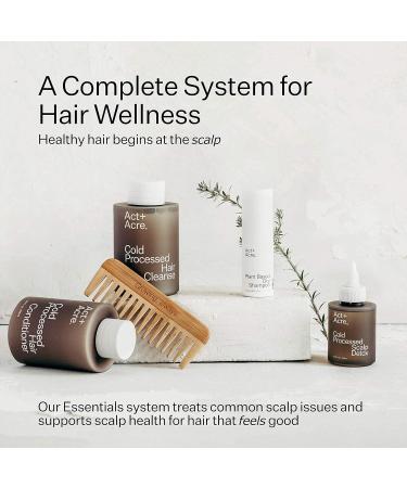 ACT+ACRE Restorative Hair Mask with Castor Oil and Complete Hair Care Set - Shampoo, Conditioner, Scalp Oil Treatment - Best Results Guaranteed! - Buy Online on GoSupps.com