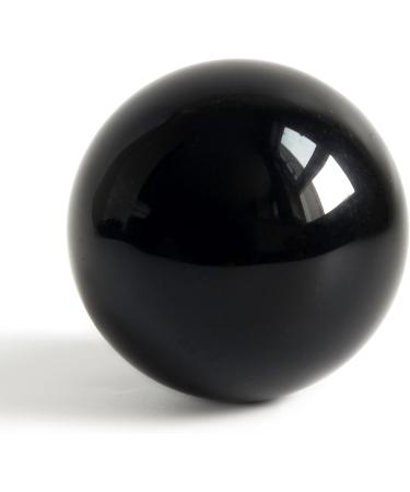 Mina Heal 150mm Obsidian Crystal Ball for Feng Shui Meditation & Interior Decor - 100% Authentic Fortune Teller Stone - Buy Online on GoSupps.com