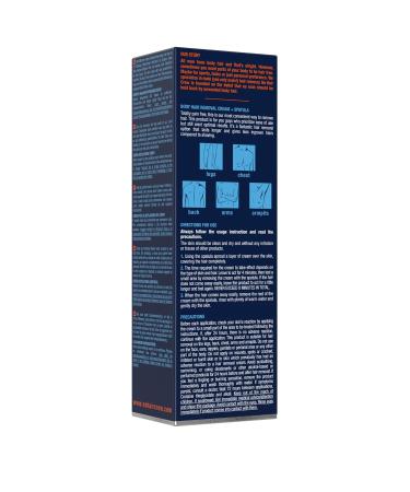 NO HAIR CREW Body Hair Removal Cream for Men - 2 x 200 ml Set | Gentle & Effective Hair Removal - Buy Online on GoSupps.com
