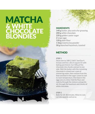 Matcha Green Tea Powder - 250g Double Size Pouch - 100 Servings - Vegan & Vegetarian - Culinary Grade - For Smoothies Drinks & Baking - Buy Online on GoSupps.com
