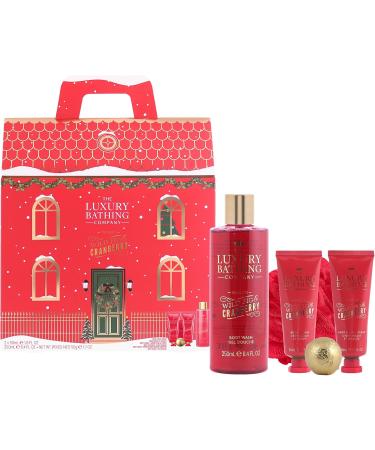 The Luxury Bathing Company - Wild Fig & Cranberry Ultimate Bathing Gift Set - Vegan Friendly - Buy Online on GoSupps.com
