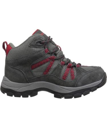 Northside Kids Freemont Waterproof Hiking Boot - Little Kid 1 Medium US - Dark Gray/Red - Buy Online on GoSupps.com