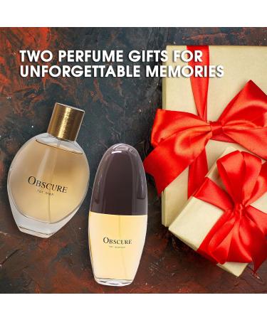 Obscure Couple Set Perfume for Women/Men Eau De Parfum - Amber Floral Jasmine Bourbon Vanilla & Woods Oriental-Floral Women/Men Cologne with a Modern Twist Elegant 100ml Bottle for Best Gift - Buy Online on GoSupps.com