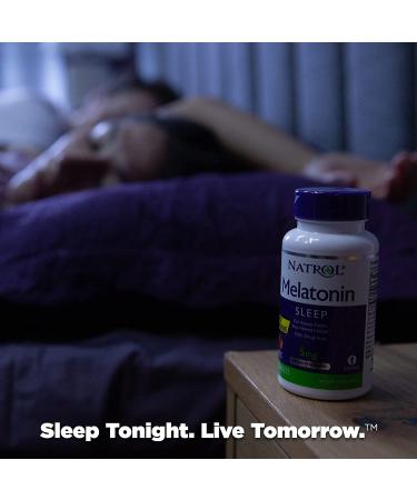 Natrol Melatonin Fast Dissolve Tablets 10mg 60 Count - Fall Asleep Faster, Stay Asleep Longer, Strengthen Immune System | Strawberry Flavor, Maximum Strength - Easy to Take - Buy Online on GoSupps.com