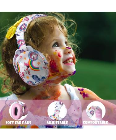 PROTEAR SNR 28 dB Kids Ear Protection Ear Muffs - Unicorn Design for Noise Sensitivity Children - Ideal for Fireworks, Travel, Sports Events - 15*13*10cm - Buy Online on GoSupps.com