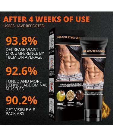 Sculptique Abs Sculpting Cream 60g Tummy Sculpting Cream Abs Sculpting Cream Tummy Cream for Women and Men - Buy Online on GoSupps.com
