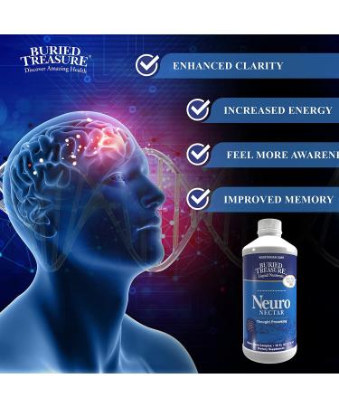 Buried Treasure Neuro Nectar - Memory & Focus Supplement | 16 oz - Buy Online on GoSupps.com