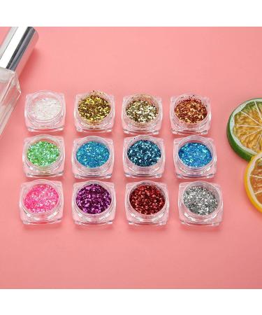 Sequin Nail Art Tools Delicate 12 Decorate your Nails Nail Art Kit Home Use for Professional Use - Buy Online on GoSupps.com