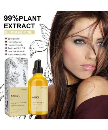 Veganic Natural Hair Growth Oil with Rosemary | Vegan & Organic Solution for Thin Dry Damaged Hair - Buy Online on GoSupps.com