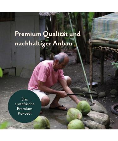  FOODIN FOODIN Virgin & Natural Coconut Oil Cold Pressed Organic Coconut Oil Ideal for Skin & Hair Raw Quality - Great for Roasti - Buy Online on GoSupps.com