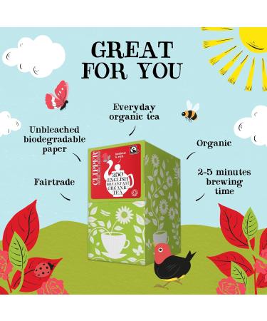 Clipper Organic Speciality English Breakfast 250 Teabags - Buy Online on GoSupps.com