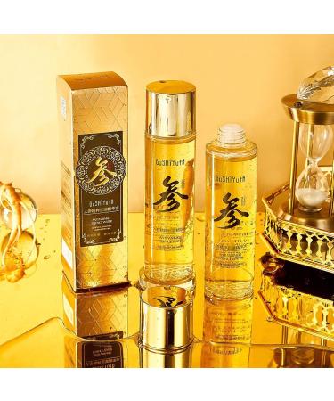  PUCHEN Skin Essences | Ginseng Lightening Moisturizing Tonic | Skin Care Tonic 120ml Facial Pore Minimizer for Skin Rejuvenate Nourish & Brightens - Buy Online on GoSupps.com
