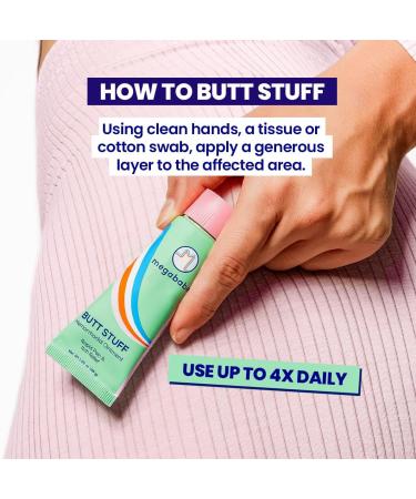 Megababe Hemorrhoidal Ointment | with 5% Lidocaine | Rapid Pain & Itch Relief | Shrinks Swollen Hemorrhoidal Tissue | 1.25 oz - Buy Online on GoSupps.com