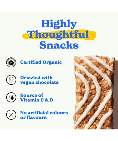 MadeGood Mornings Soft Baked Breakfast Bar Cinnamon Bun (30 Count x 30g) Organic and Delicious Snack Bars - Buy Online on GoSupps.com