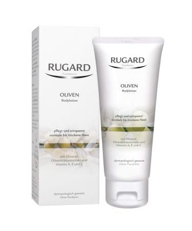RUGARD Olive Body Lotion: Body lotion for long-lasting moisture with olive oil & olive leaf extract 200ml