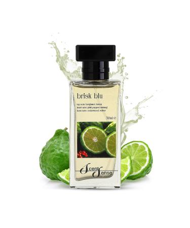 Brisk Blu Perfume for men 50ML (1.7 Fl.oz) I Eau De Parfum Inspired by: Bleu D e Channel's | Long Lasting Perfume I Gift for men I Timeless Scent Luxurious Fragrance