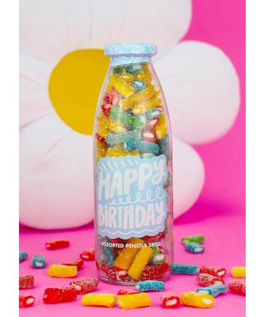 Happy Birthday Vegan Rainbow Pencils Sweets 340g - Buy Online on GoSupps.com