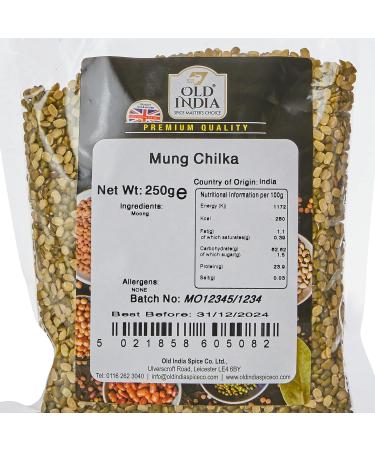 Old India Mung Chilka 250g - Premium Quality Whole Green Gram - Buy Now! - Buy Online on GoSupps.com