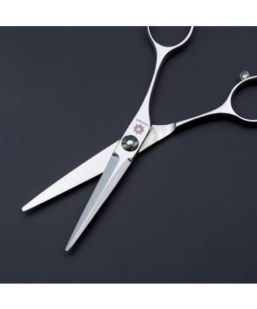 Dream Reach Professional Safety 5.25 inches Nose/Beard/Mustache Hair Trimming Scissors Tool Slim Hair Cutting Scissor Barber Hairdressing Shears Salon Razor Edge with Large Finger for Men/Women C-5.25 inch-Silver - Buy Online on GoSupps.com