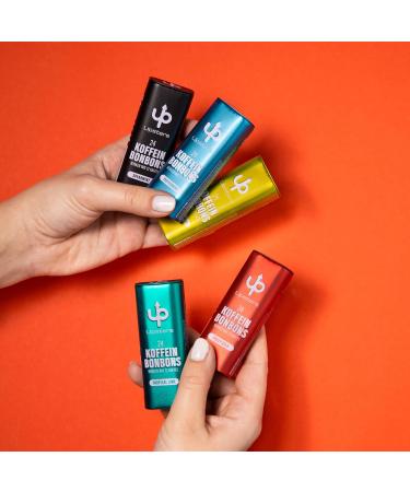 Upsters Energy Caffeine Candies - Fabulous Five - 120 Candies - 60 Caffeine Energy and Energy Drinks - Sugar Free - - Buy Online on GoSupps.com